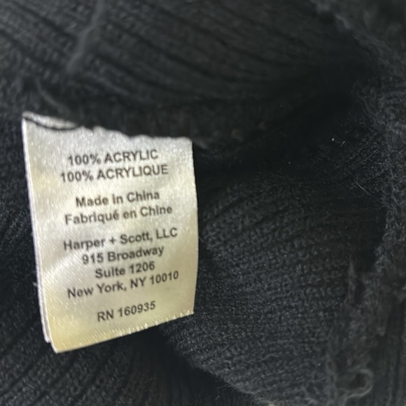 Tim Hortons x Justin Bieber - Tim Biebs Black Beanie OsFM - Picture 2 of 4